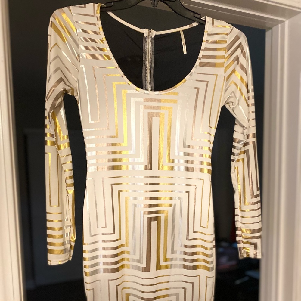 Gold & Silver Bodycon